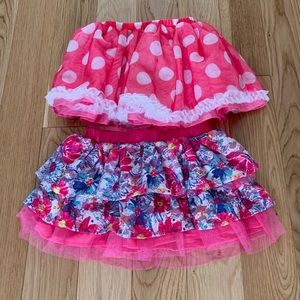 Kids Bundle Of 2 Disney Tutu Skirts (2 & 2T)